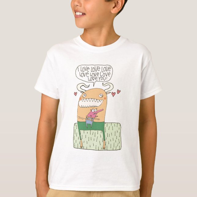 I Liebe-Liebe-Liebe-Liebe-Liebe-Liebe Sie -- T-Shirt (Vorderseite)