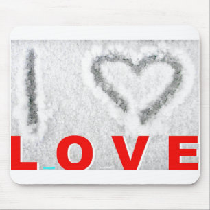 I Liebe LIEBE - Mousepad