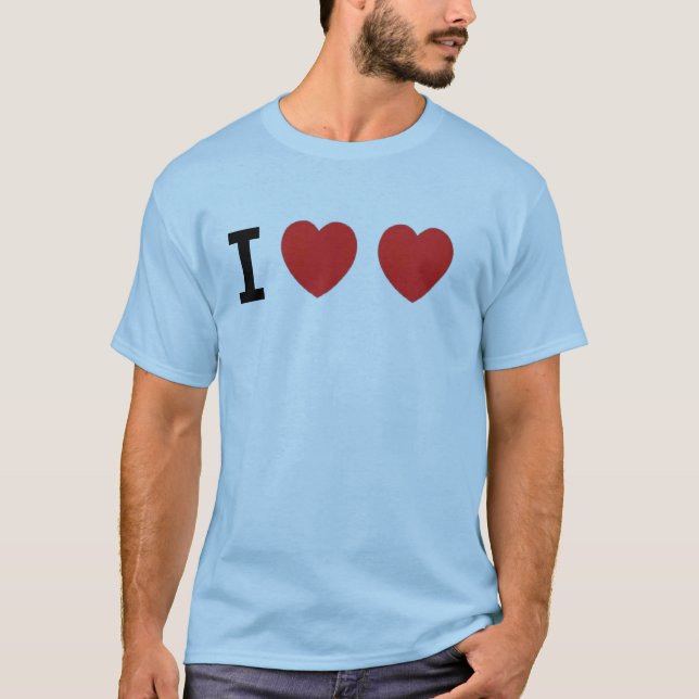 I Liebe-Liebe T-Shirt (Vorderseite)