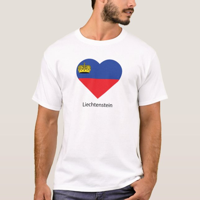 I Liebe Liechtenstein T-Shirt (Vorderseite)