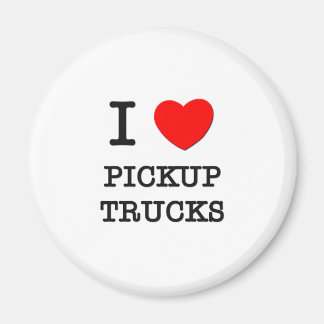 I Liebe Lieferwagen Trucks Magnet