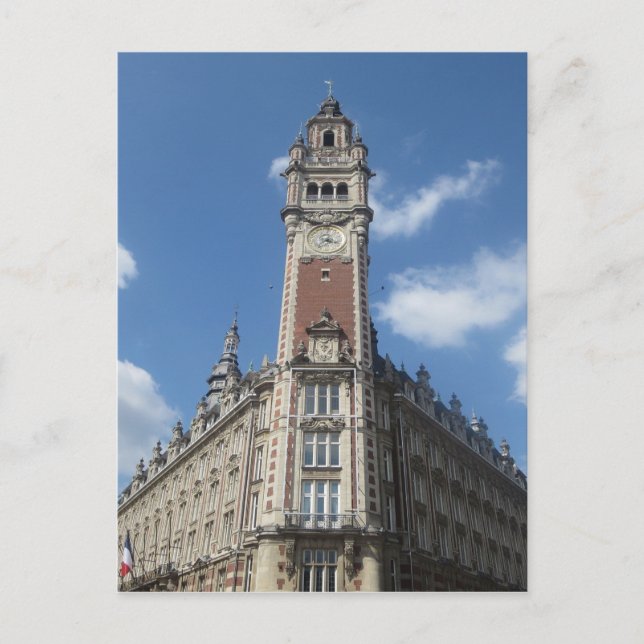 I LIEBE LILLE POSTKARTE (Vorderseite)