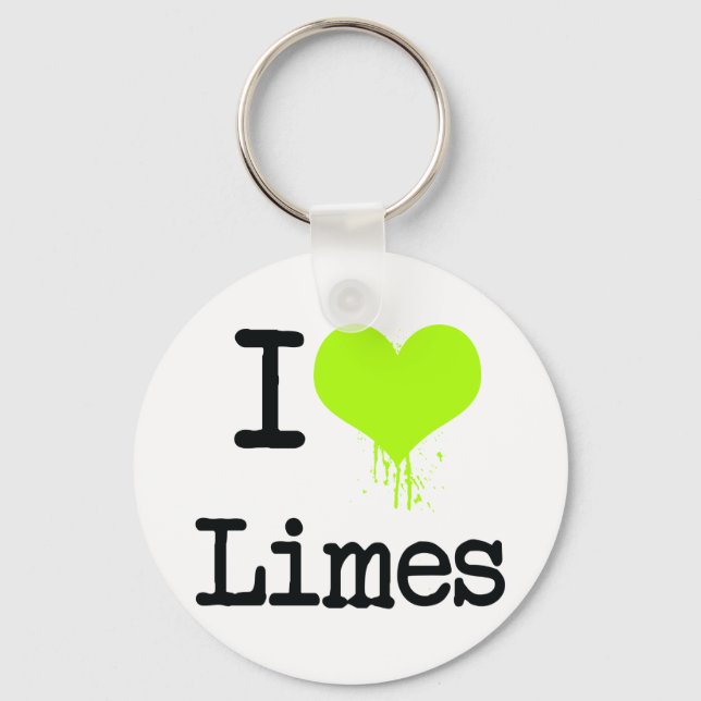 I Liebe Limes Schlüsselanhänger (Vorderseite)