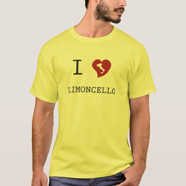 I Liebe Limoncello T-Shirt (Vorderseite)