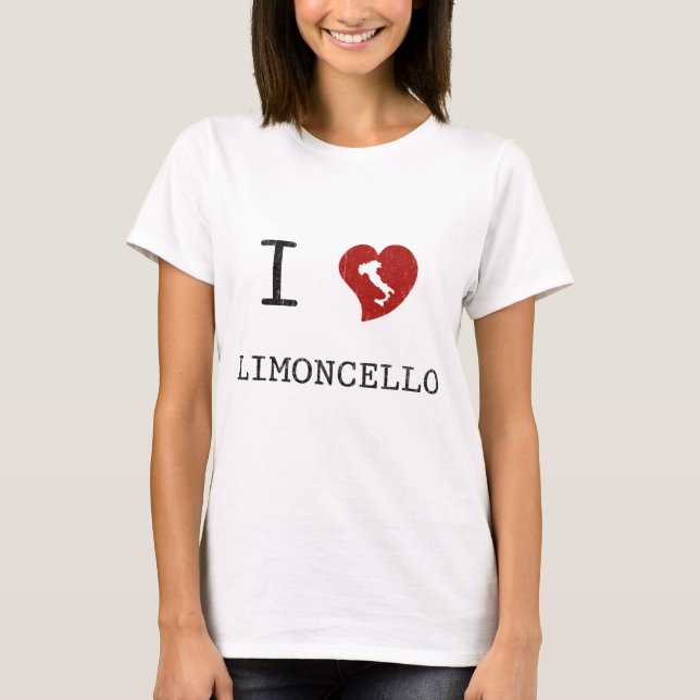 I Liebe Limoncello T-Shirt (Vorderseite)