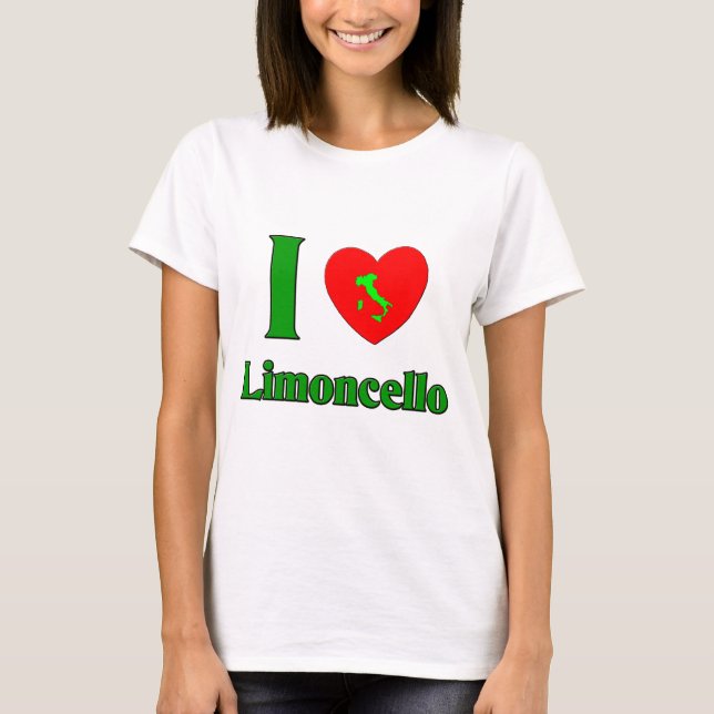 I Liebe Limoncello T-Shirt (Vorderseite)