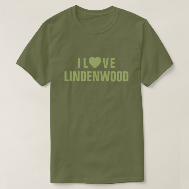 I Liebe Lindenwood™ T - Shirt (Design vorne)