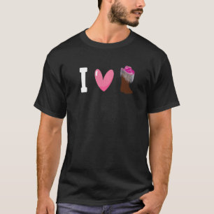 I Liebe Line Tanzstiefel Tanzstiefel Line Tanz T-Shirt