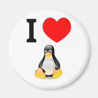 I Liebe Linux Magnet