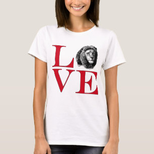 I Liebe Lions - helles farbiges T-Shirt