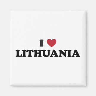 I Liebe Litauen Magnet