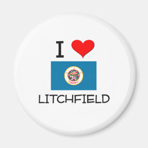 I Liebe Litchfield Minnesota Magnet