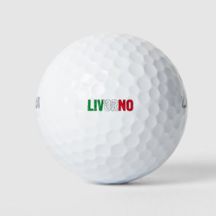 I Liebe Livorno Italien Golfball