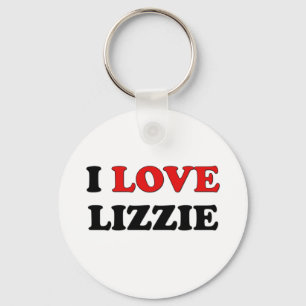 I Liebe Lizzie Schlüsselanhänger