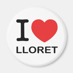 I Liebe Lloret - Magnet