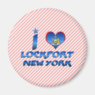 I Liebe Lockport, New York Magnet