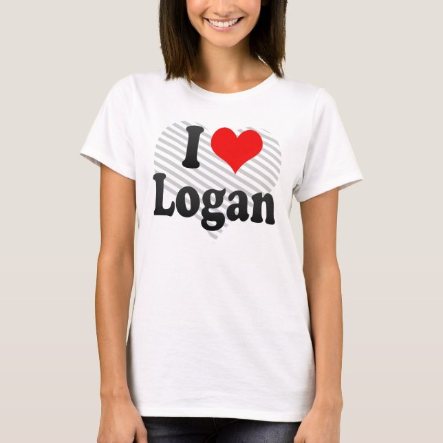 I Liebe Logan T-Shirt (Vorderseite)