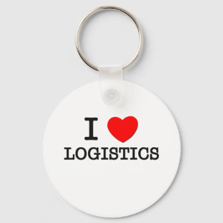 I Liebe Logistik Schlüsselanhänger