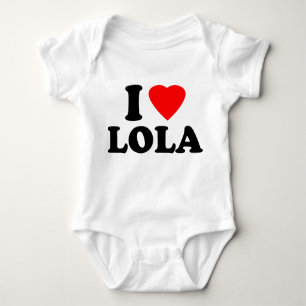 I Liebe Lola Baby Strampler