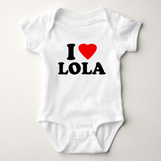 I Liebe Lola Baby Strampler