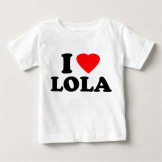 I Liebe Lola Baby T-shirt