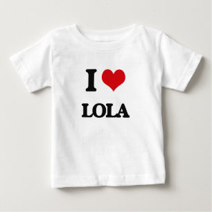 I Liebe Lola Baby T-shirt