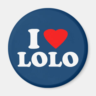 I Liebe Lolo Magnet