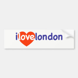 I Liebe London Autoaufkleber