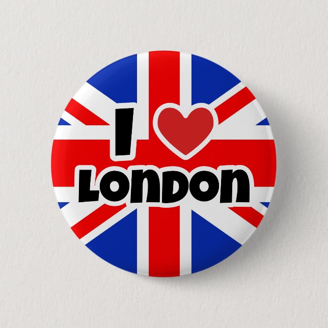 I Liebe London Button (Vorderseite)