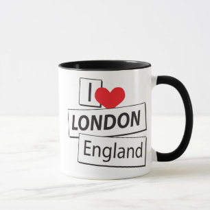 I Liebe London England Tasse