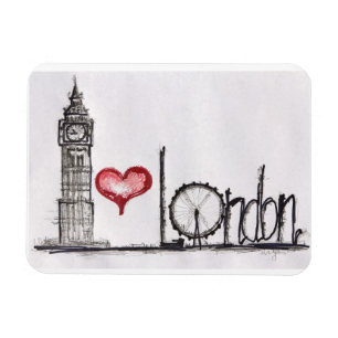 I Liebe London Magnet