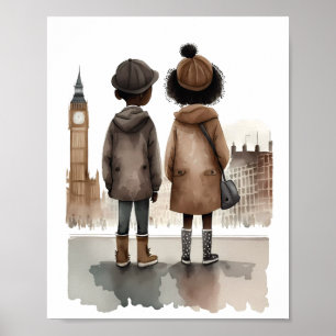 I Liebe London Poster