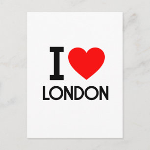 I Liebe London Postkarte
