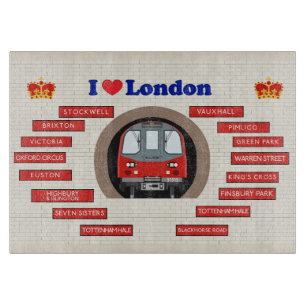 I Liebe London Schneidebrett