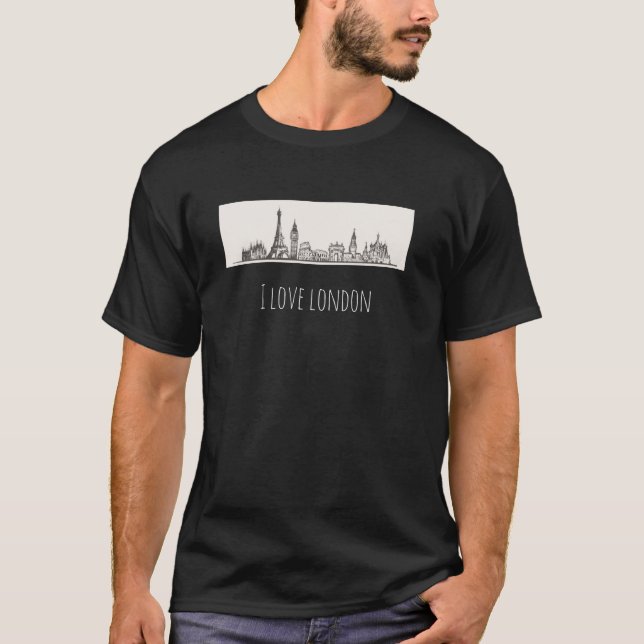 i Liebe london T-Shirt (Vorderseite)