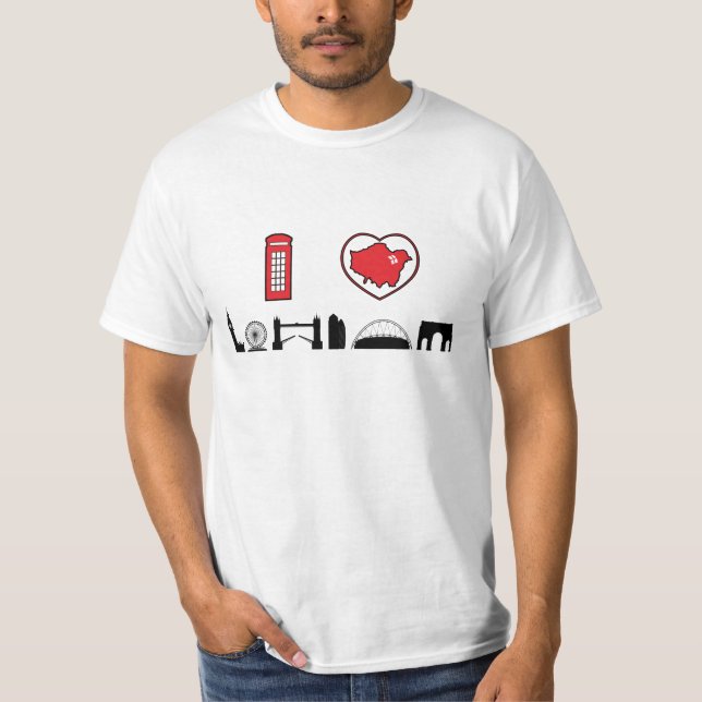 I Liebe London T-Shirt (Vorderseite)