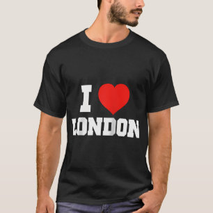 I Liebe London T - Shirt Raglan Baseball