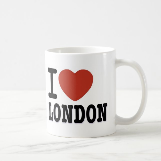 I LIEBE LONDON TASSE (Rechts)
