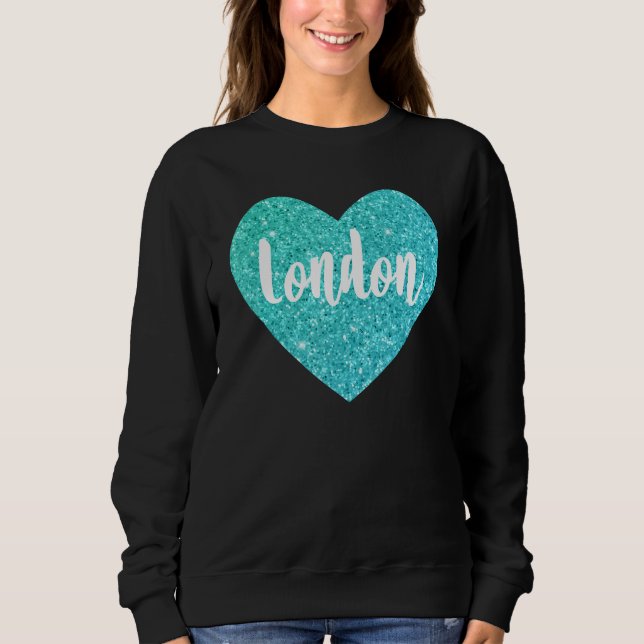 I Liebe London UK Heart Sweatshirt (Vorderseite)