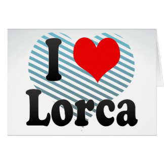 I Liebe Lorca, Spanien. Ich Encanta Lorca, Spanien