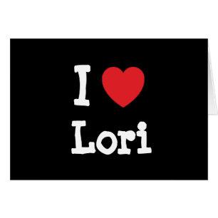 I Liebe Lori Herzstück T - Shirt