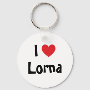 I Liebe Lorna Schlüsselanhänger