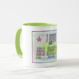 I LIEBE Los Angeles Beautiful Pastel Tasse Cup