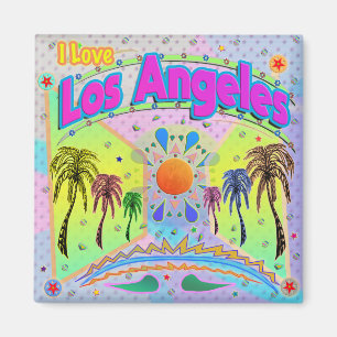 I LIEBE Los Angeles Calm Desire Magnet