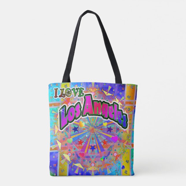 I LIEBE Los Angeles Cosmic Unity Toag (Rückseite)