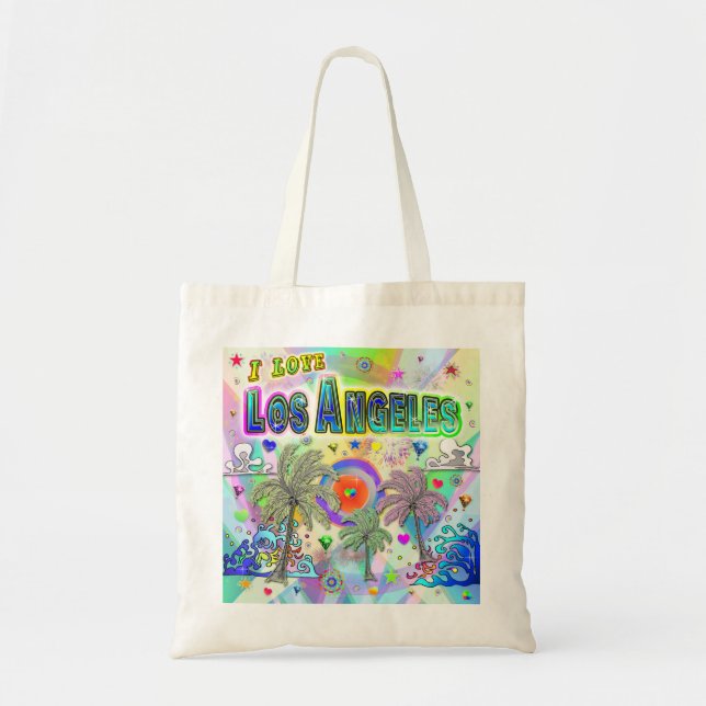 I LIEBE Los Angeles Deep Traumtasche Tragetasche (Vorne)