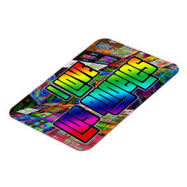 I LIEBE Los Angeles Drehung Magnet