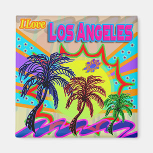 I LIEBE Los Angeles Eternal Magnet