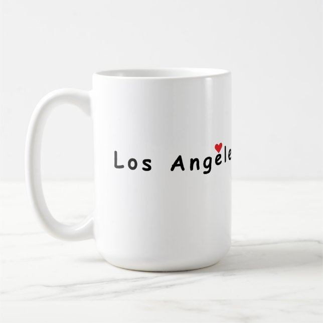 I Liebe Los Angeles Kaffeetasse (Links)