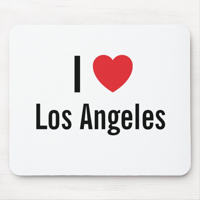 I Liebe Los Angeles Mousepad (Vorne)